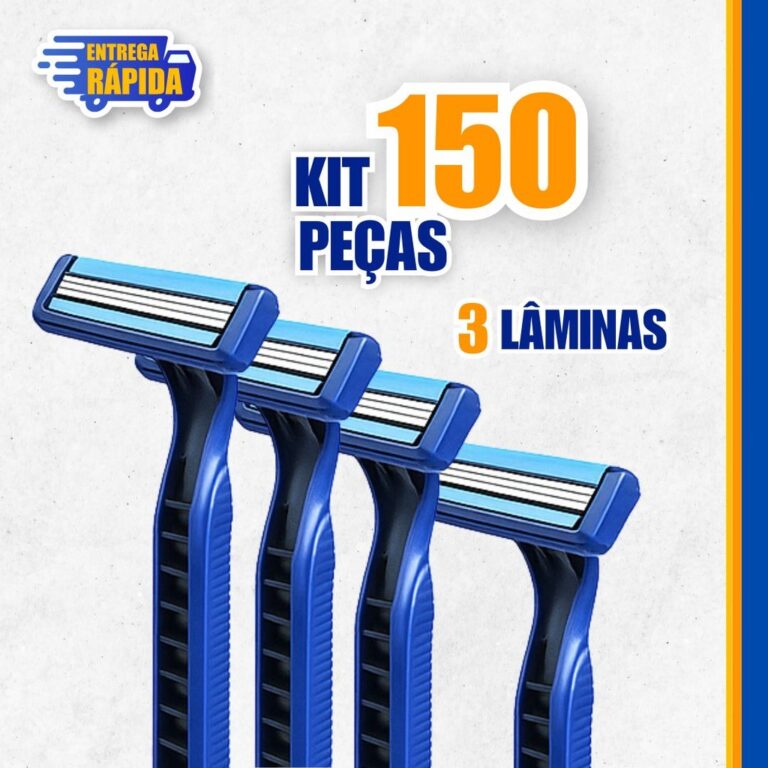 150 UNID Prestobarba Aparelho de Barbear 3 Lâmina