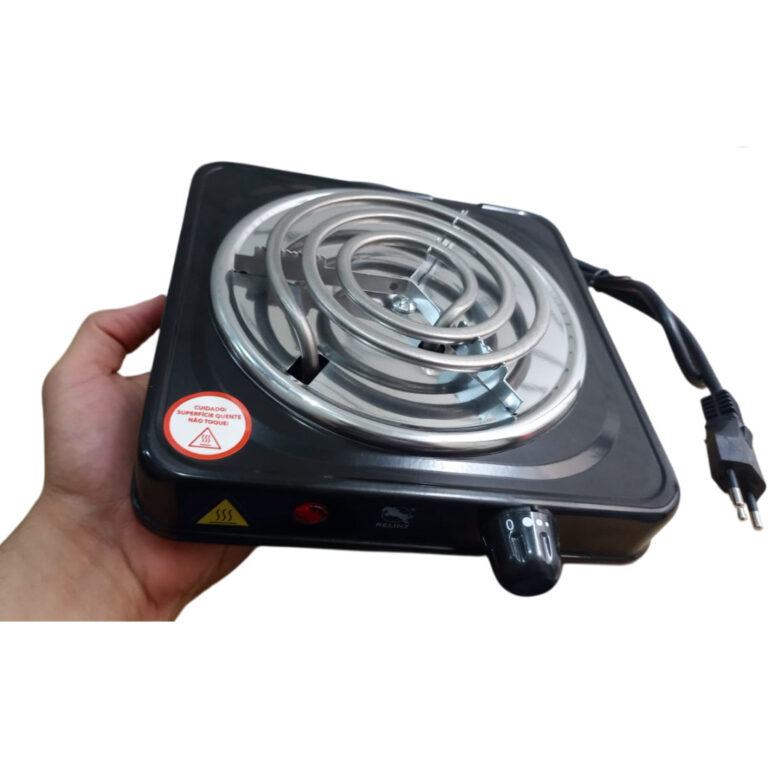Fogão Fogareiro Elétrico 127/110v 1000W Portáti
