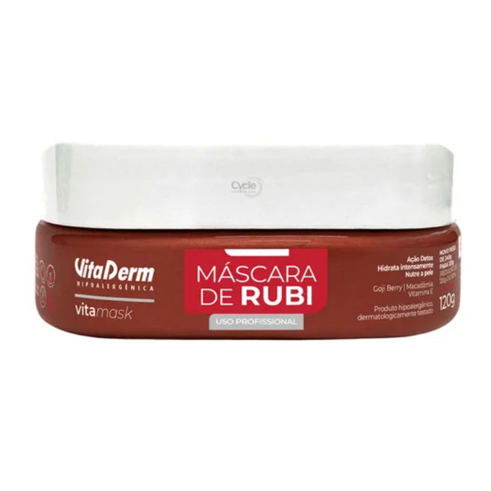 Máscara De Rubi 120g Vita Mask Vita Derm Tipo De 