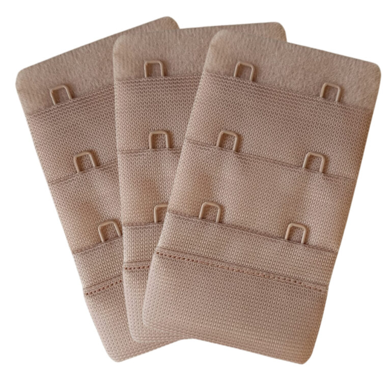 Kit com 03 extensor de sutiã prolongador de sutia