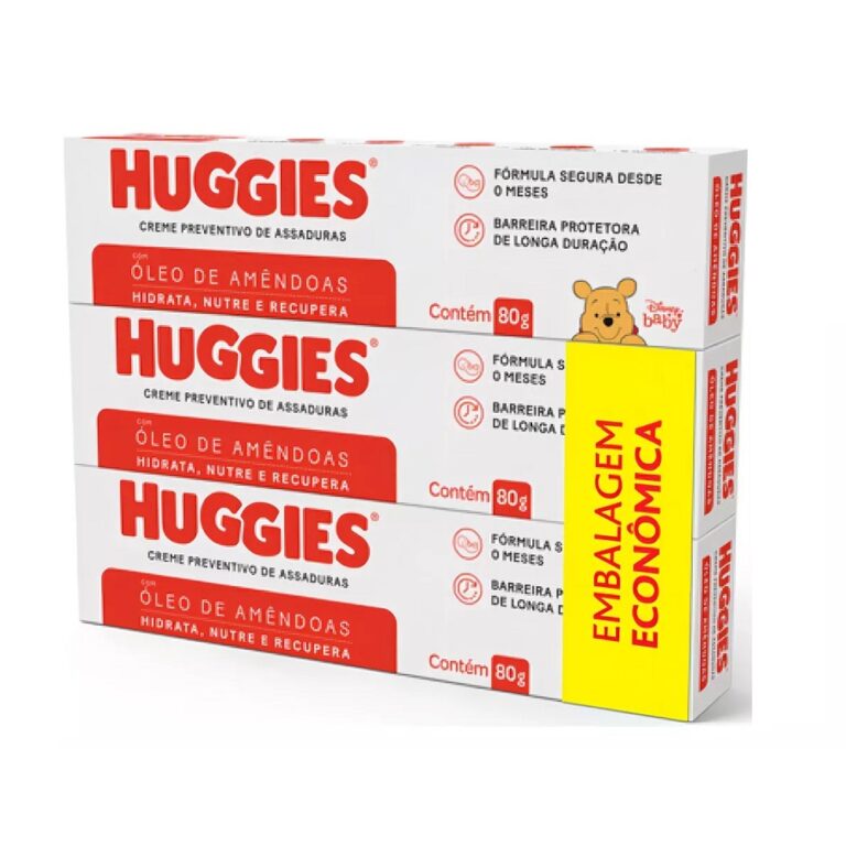 Huggies Creme Preventivo Assaduras Pele Protegida 