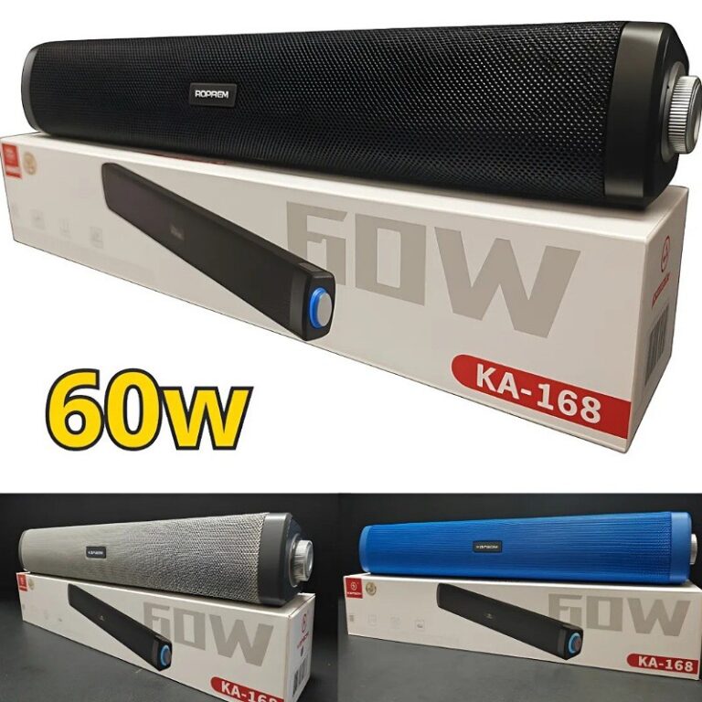 Caixa De Som Soundbar 60w Usb P2 Para Pc Notebook 