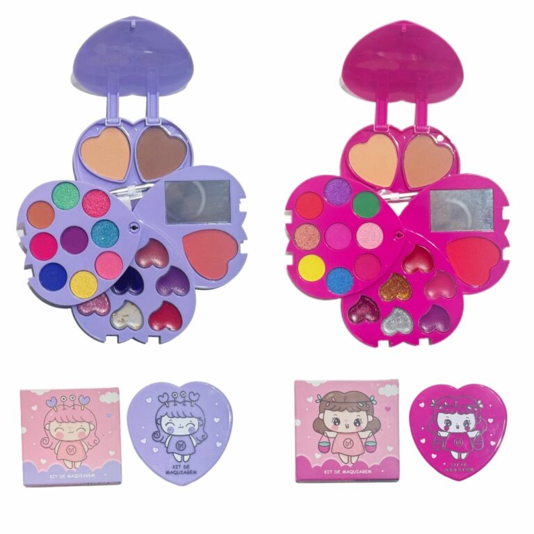 Kit De Maquiagem Infantil Coração Menina My life