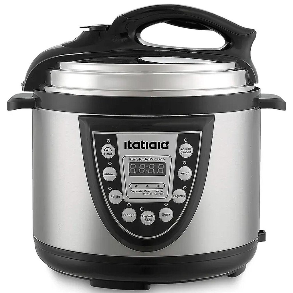 Panela de Pressão Elétrica Itatiaia Midi 5L 900W 127V Inox