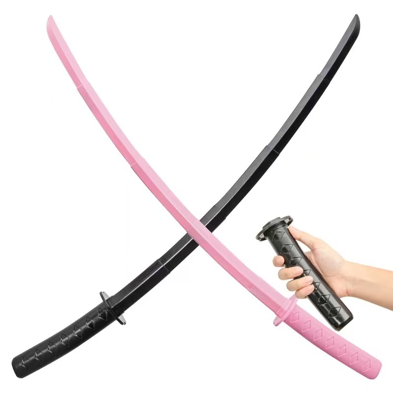 Espada Brinquedo Ninja Samurai 3D Retrátil Infantil Presente Cosplay