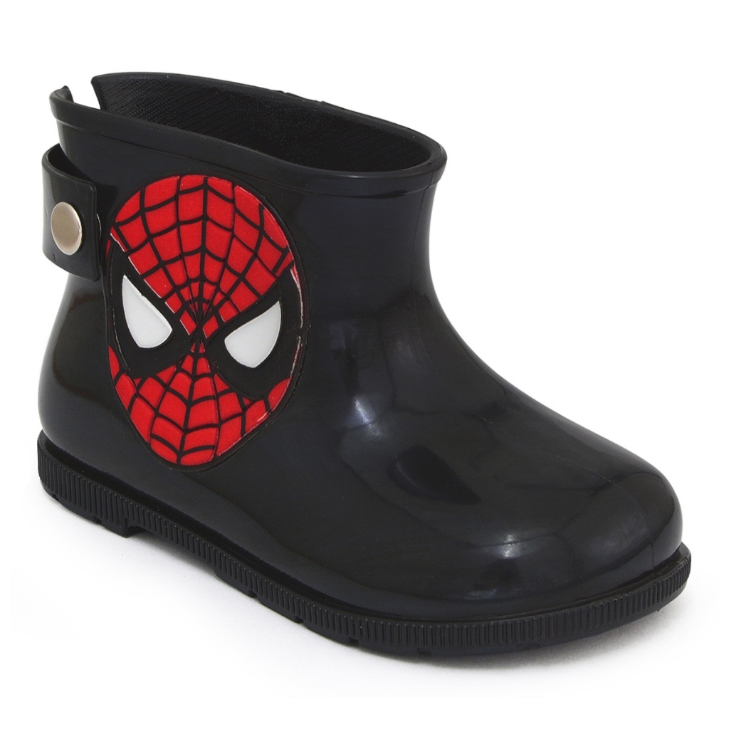 Bota Galocha Infantil Menino Juvenil Botinha Para Chuva Impermeável Lançamento