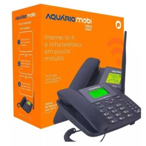 Telefone Rural 4G Aquário CA-42SX: Sinal Forte e Wi-Fi no Campo!
