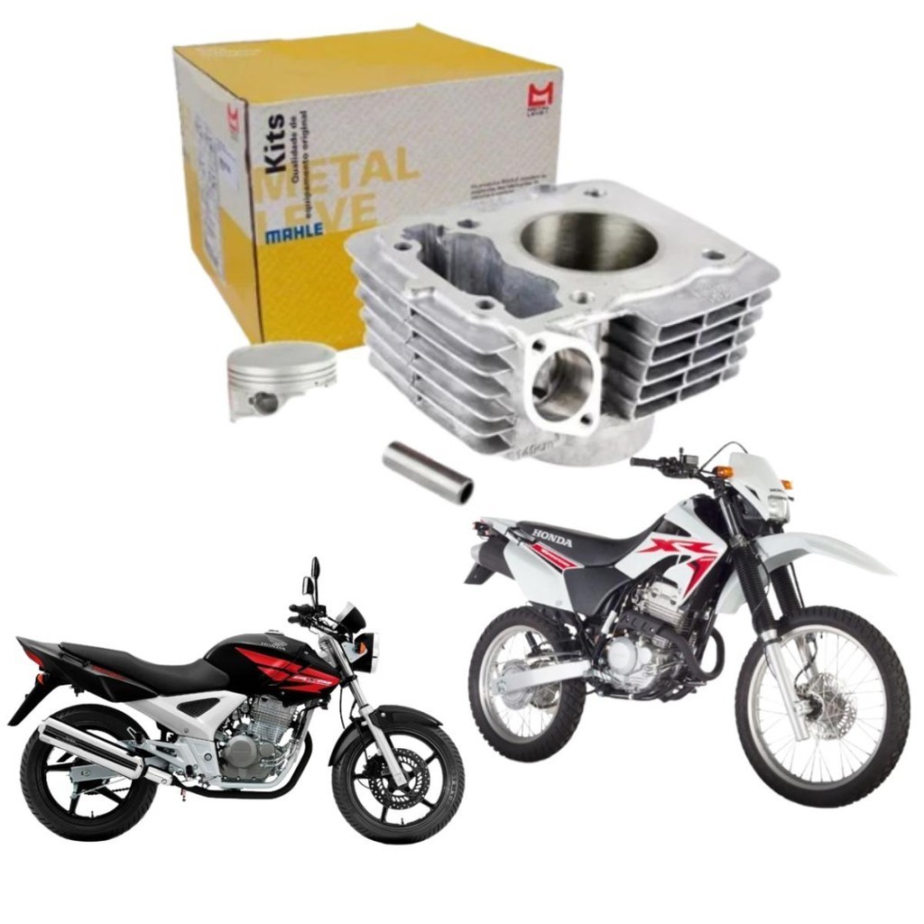 Kit Motor Cilindro CBX Twister XR Tornado 250 2001 à 2009 Original Metal Leve