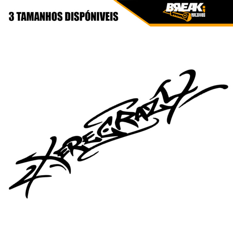 Adesivo Xerecrazy Greg Ferreira – Carro/Moto