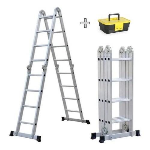 Escada Articulada de Alumínio 4×4 Multifunci