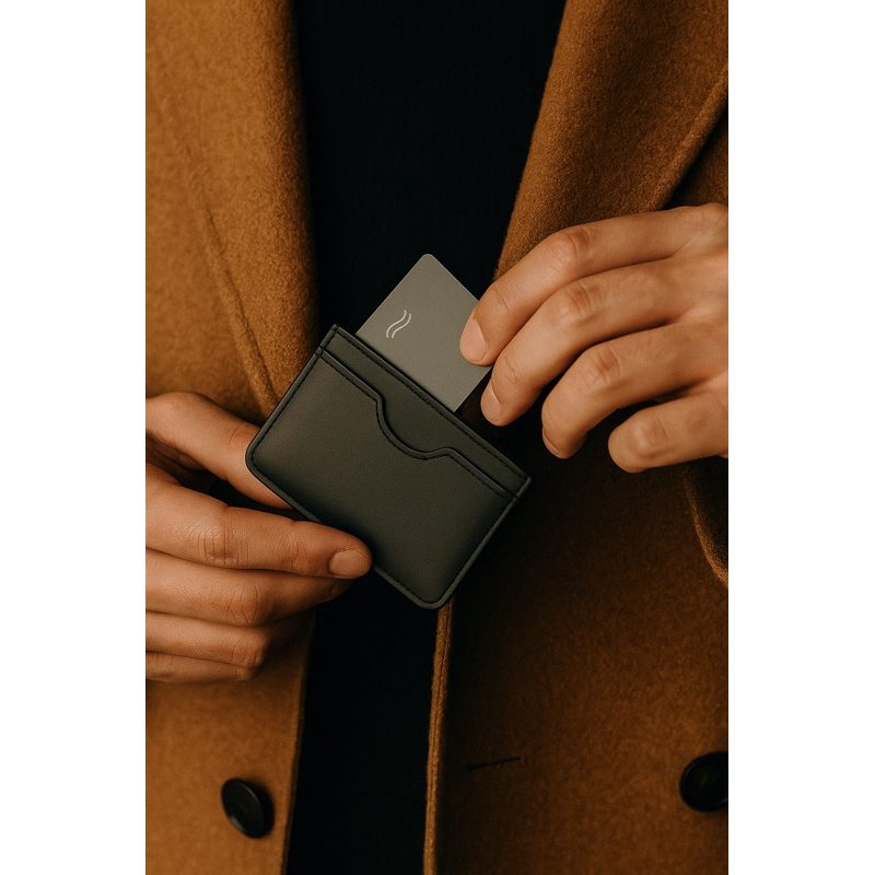 Porta Cartão Slim Masculino Carteira Fina Compacta, Resistente e Elegante