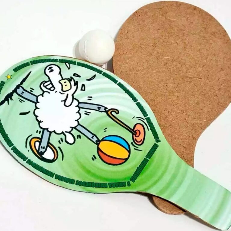 Kit 20 Pares Raquetes de Ping Pong Tenis Mesa Lemb