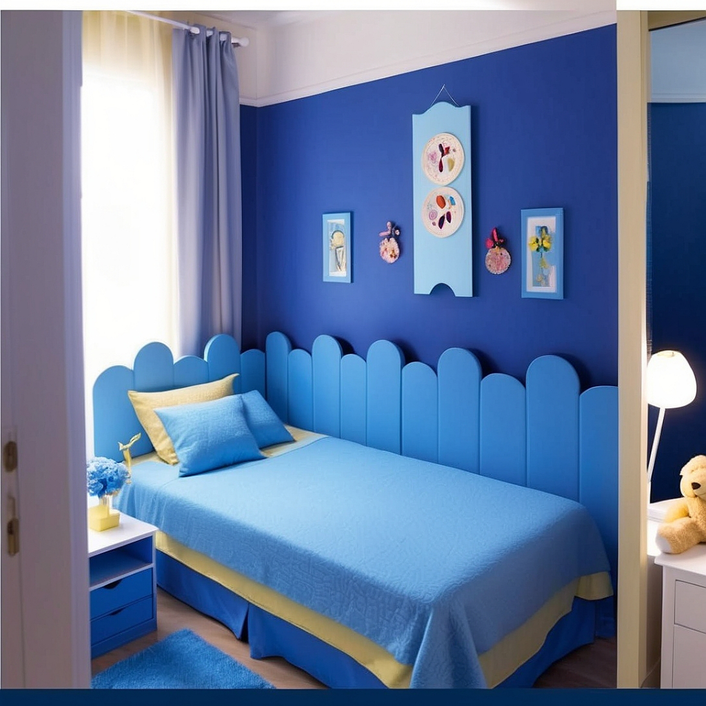Cabeceira Nuvem Módulos 45x20cm Estofada Infantil Cama Casal Box Solteiro – Vários Tamanhos