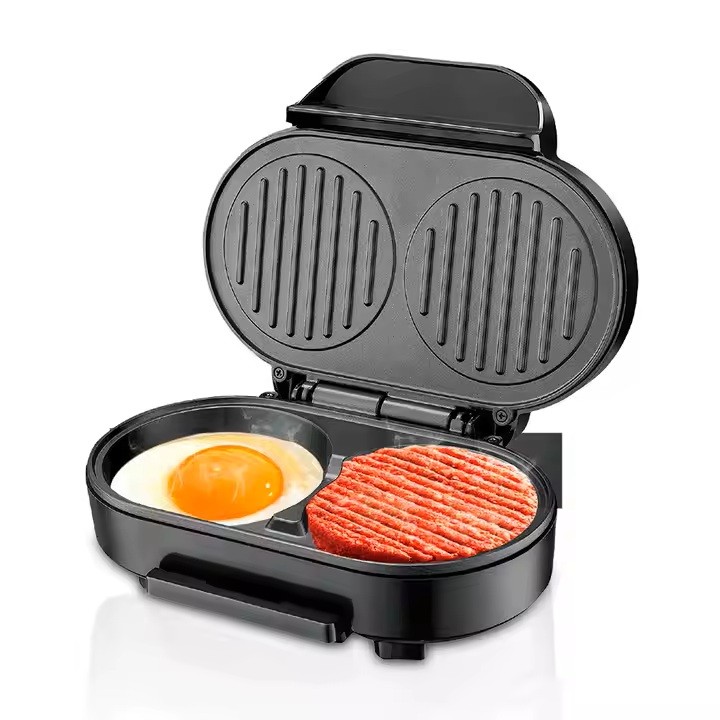 Maquina Elétrica de Hambúrguer Duplo Gourmet 220