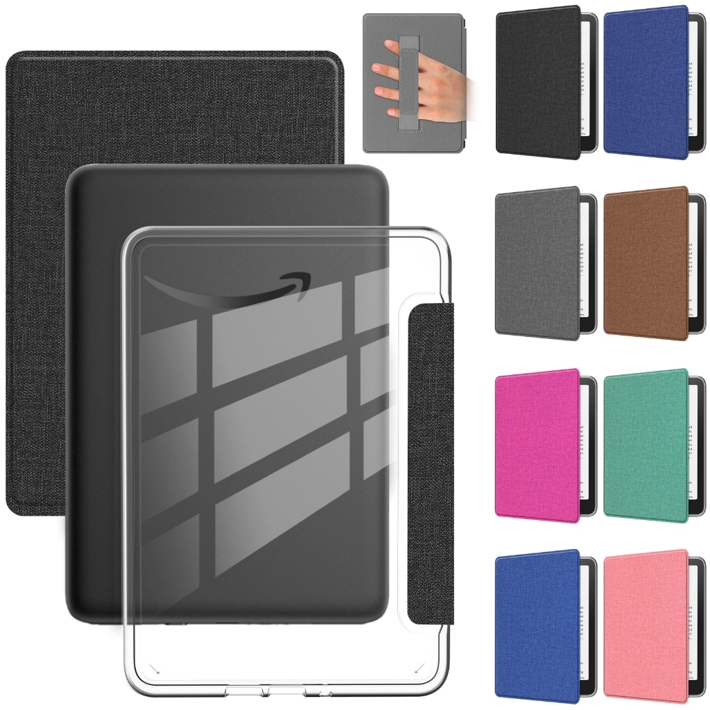 Capa Tecido Com Traseira Acrílica Para Kindle 11./12. Geração 6 Polegadas (Com Alça  C2V2L3/RS23CV (