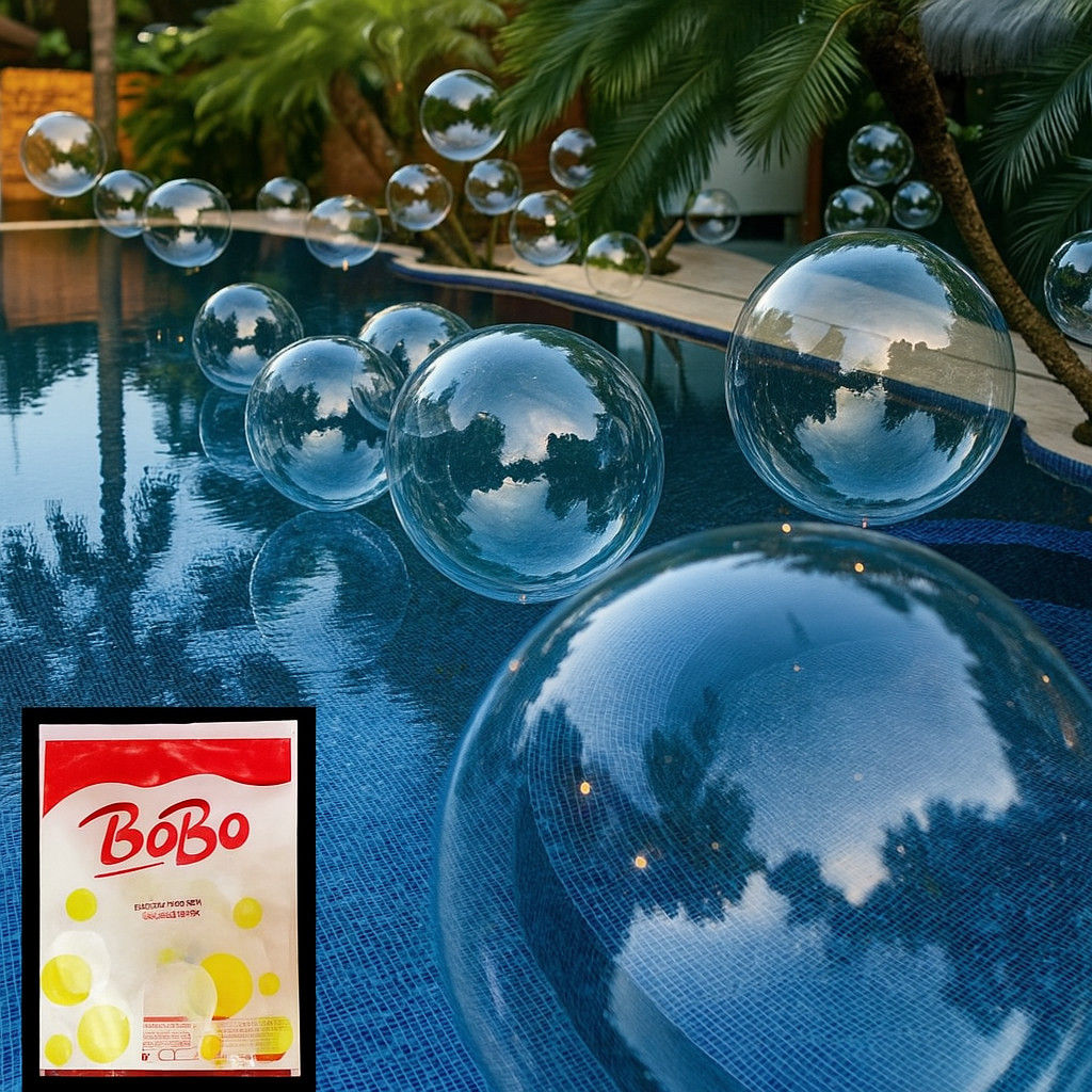 Kit 10 Un Balão Bubble – 10/18/24 Polegadas – Cristal Bolha Transparente Festas Decoração
