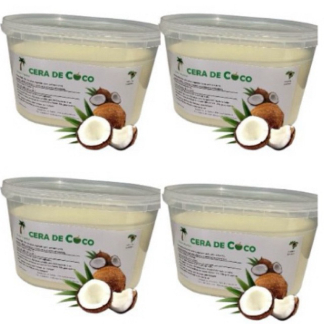 Cera De Coco (1kg)  Para Velas 100% Vegana Vegetal