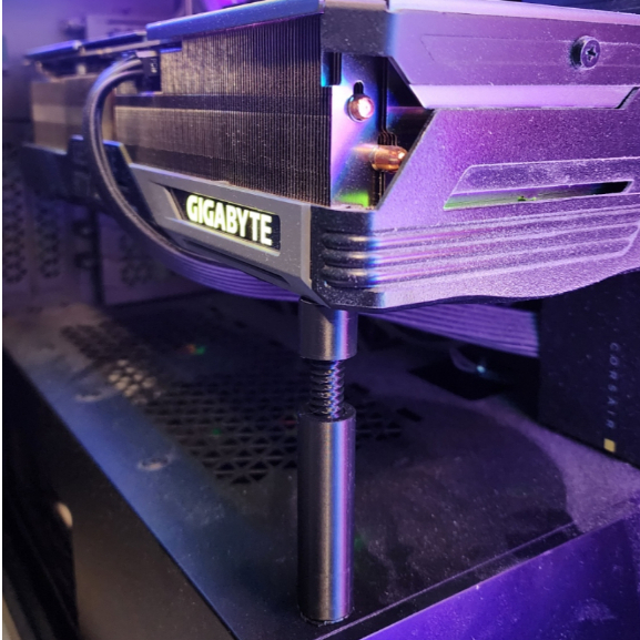 kit 3 Suporte Ajustável de GPU  Evite Flacidez da