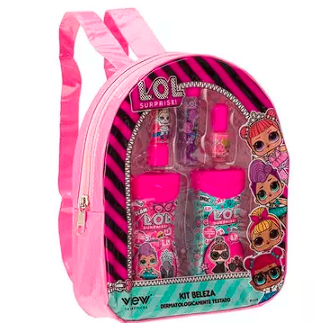 Kit Beleza Infantil LOL Surprise View Cosméticos 