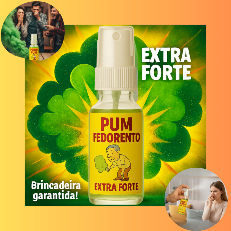 Spray Pegadinha Pum Fedorento Peido Trolagem Pum P