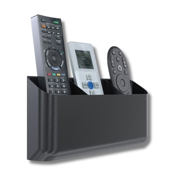 Suporte de Parede Triplo Controle Remoto TV Ar Con