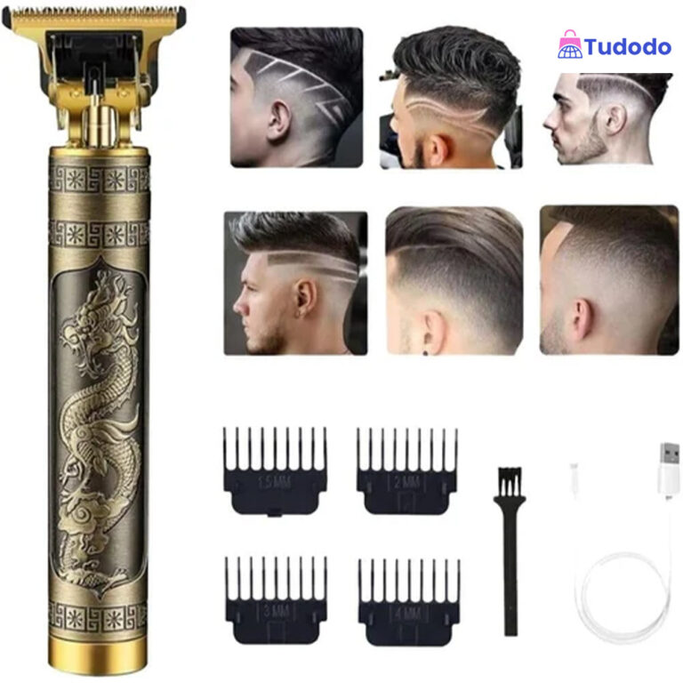 Máquina De Cortar Cabelo Para Barba Masculina, Ba