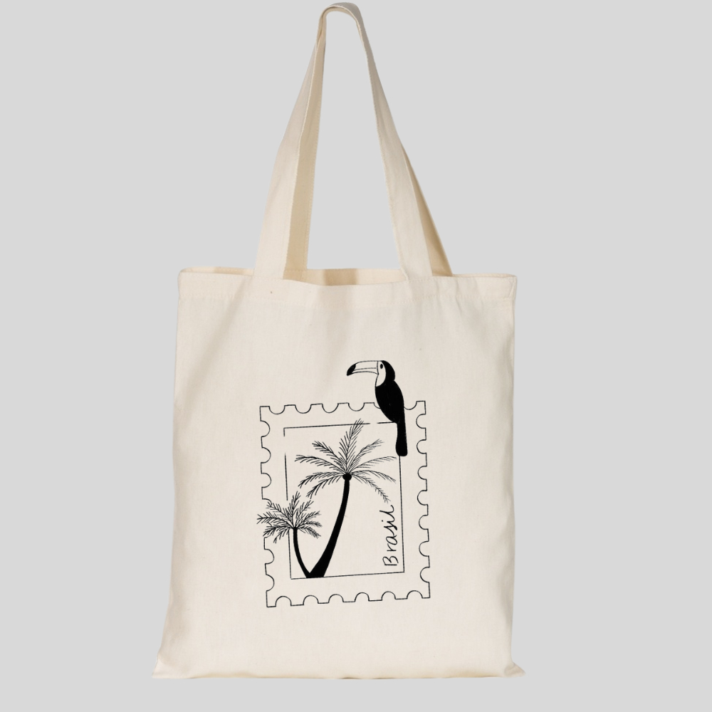 Bolsa Ecológica Ecobag  BRASIL – 100% algodão