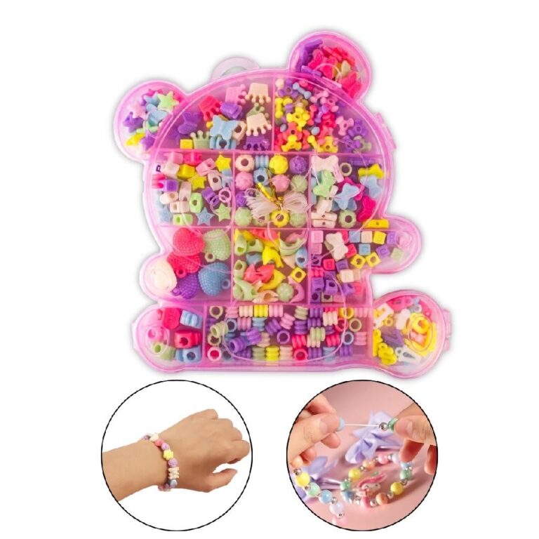 Maleta Ursinho Fábrica Biju Infantil Miçanga Col