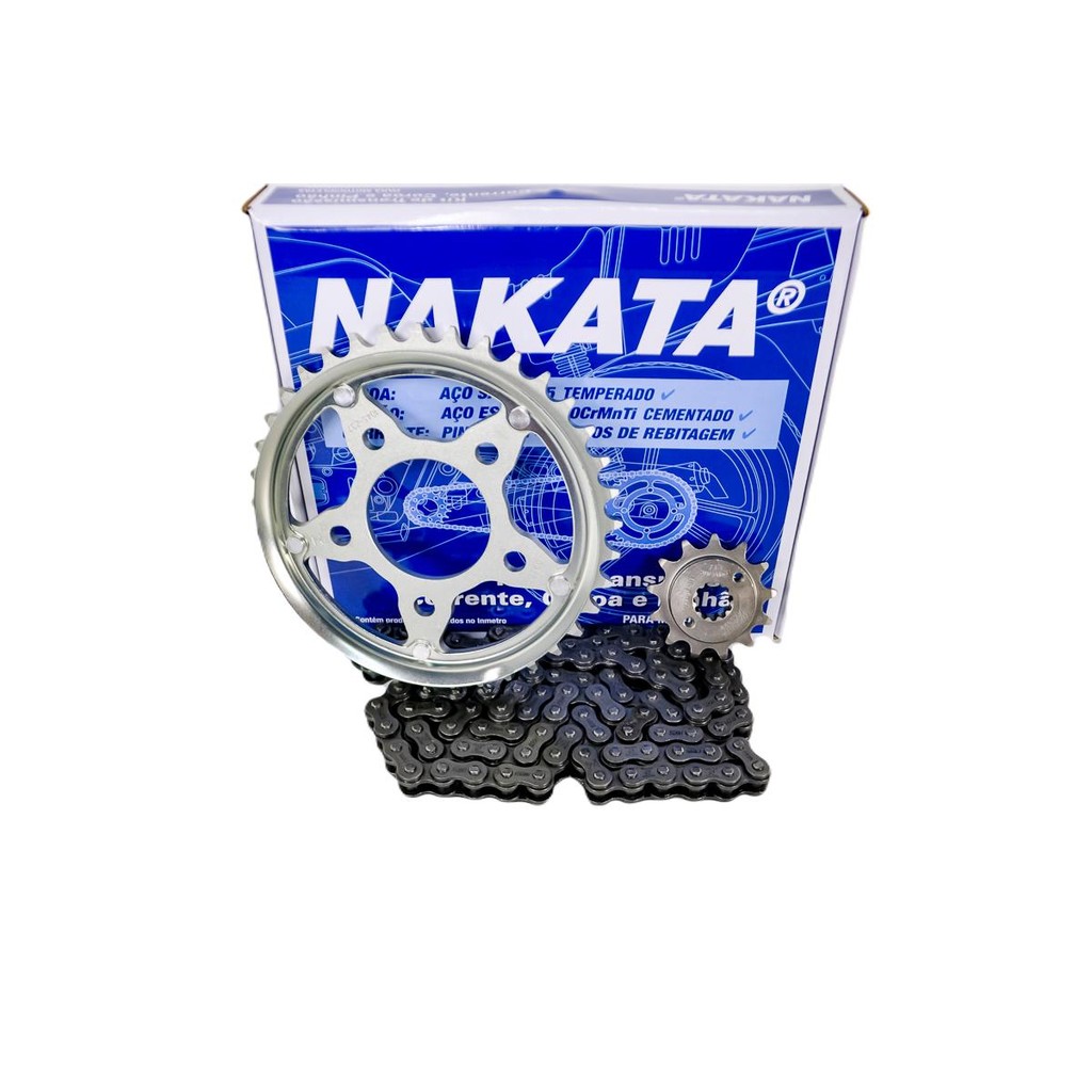 Kit Relação Nakata Honda Cb 300r 2009 até 2015 aço 1045