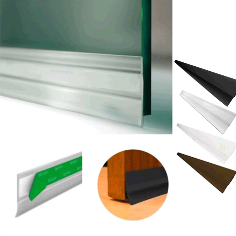 Veda Porta C/ Adesivo 70/80/90/100cm Rodo Silicone