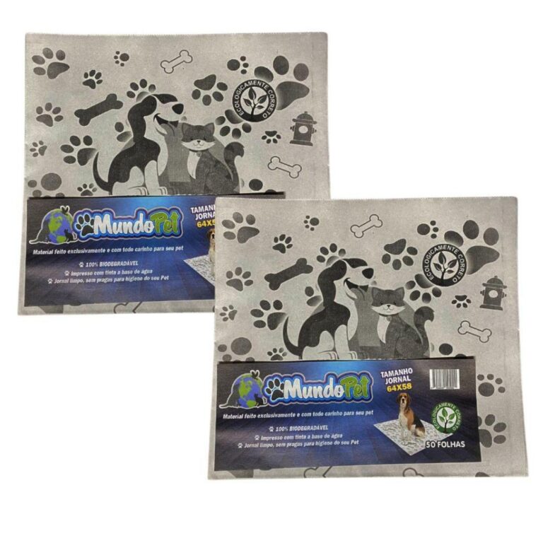Jornal Pet  100 folhas 64X58 Òtima Absorção