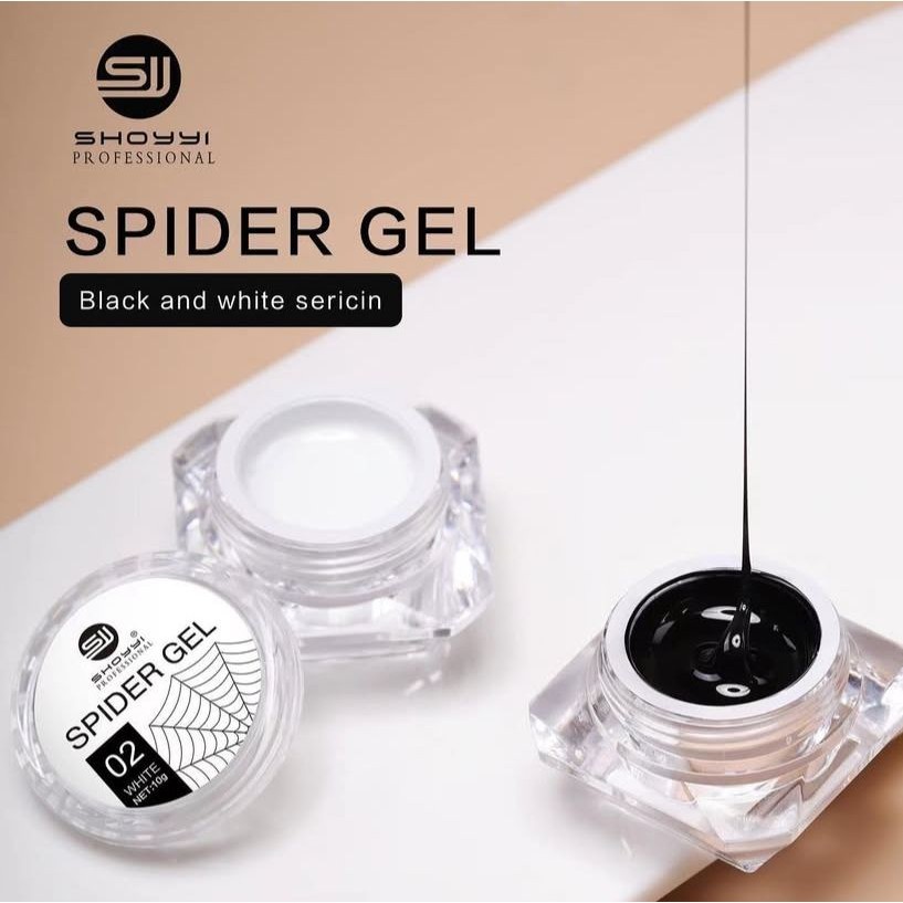 Spider Gel – 10g – Teia De Aranha Unha Desenhos Estilo Elástico – Nail Designer