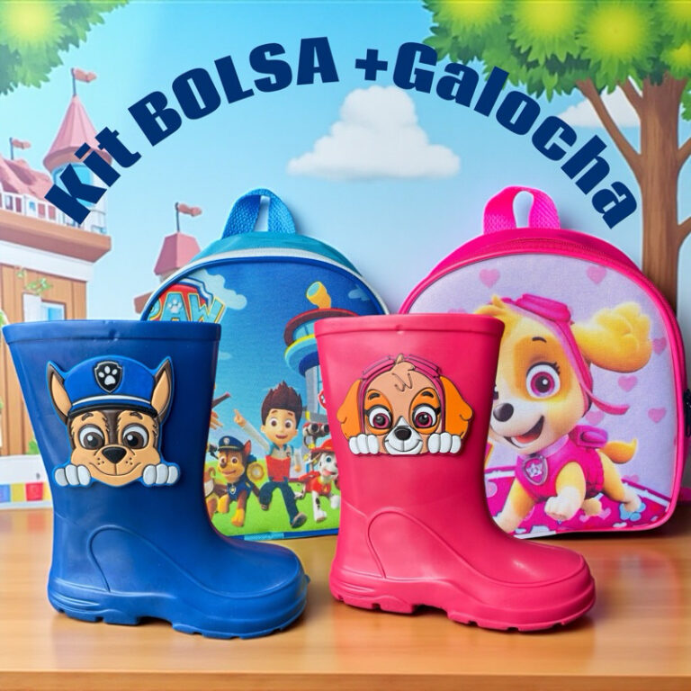 GALOCHA INFANTIL MENINOS MENINAS PATRULHA CANINA C