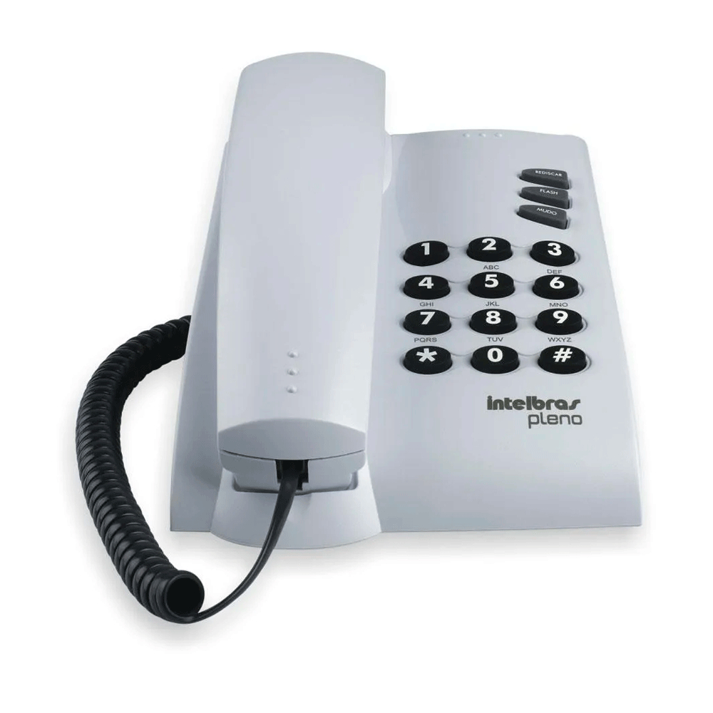 Telefone Intelbras Pleno Sem Chave de Bloqueio