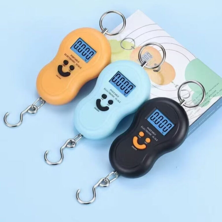 Balança Portátil Digital Mão Bolsa Mala Peixe A