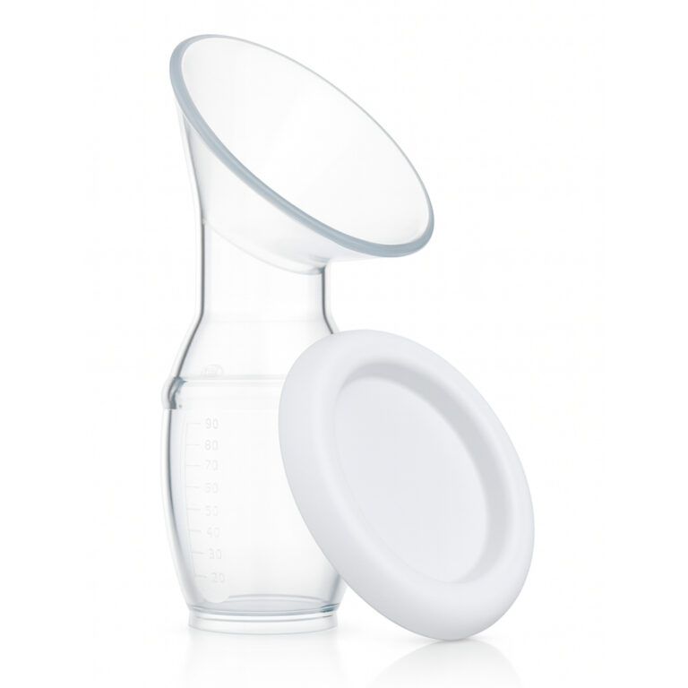 Copo Extrator / Coletor de Leite Materno em Silico