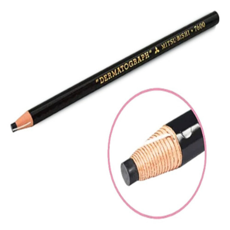 Lápis Para Olhos Dermatográfico Preto 7600 Mitsu