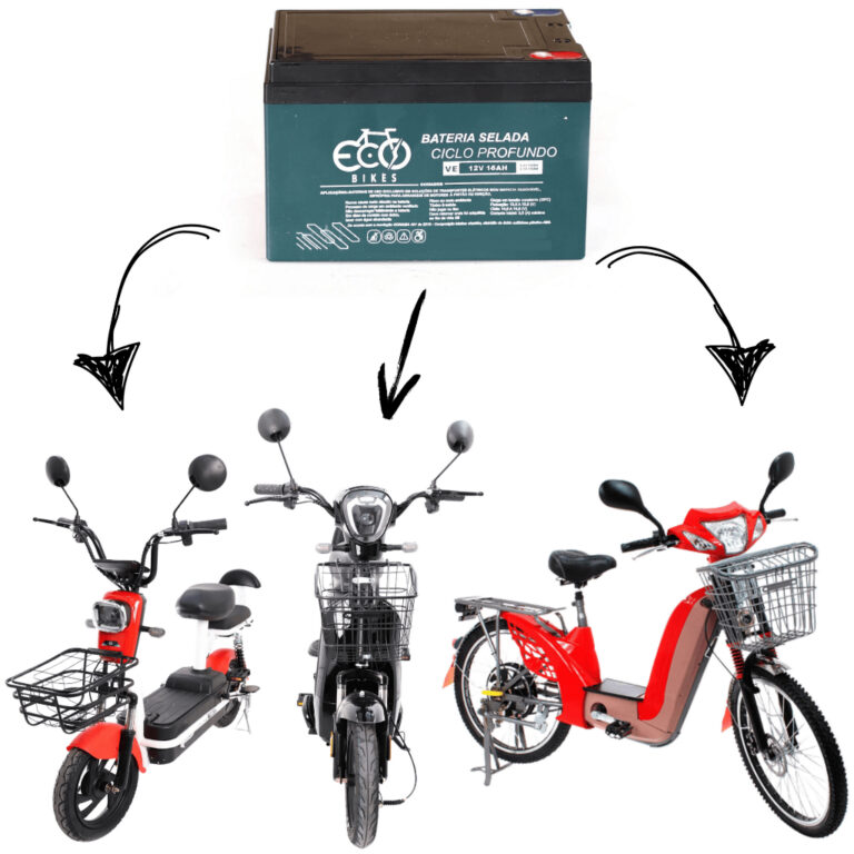 Baterias 12v 16ah – Ecobikes Sousa Bicicleta