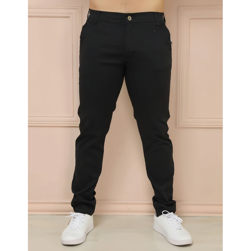 Calça Jeans Masculina  Básica Slim Original Elastano Roupas Masculina