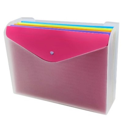 Arquivo Pasta Envelope Coloridos Dello Full Color 