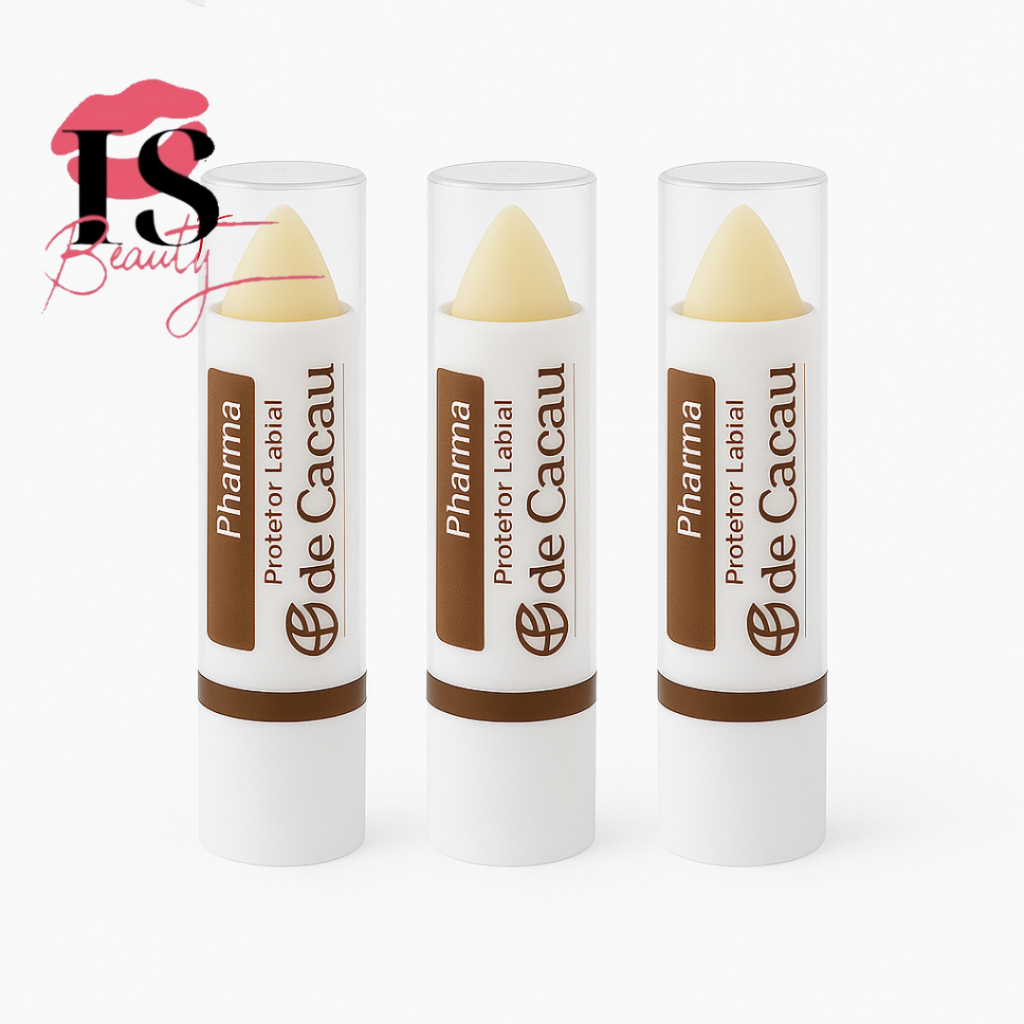 Kit 3 Manteiga De Cacau Bastão Tradicional – Pharma – Hidratantes Labial