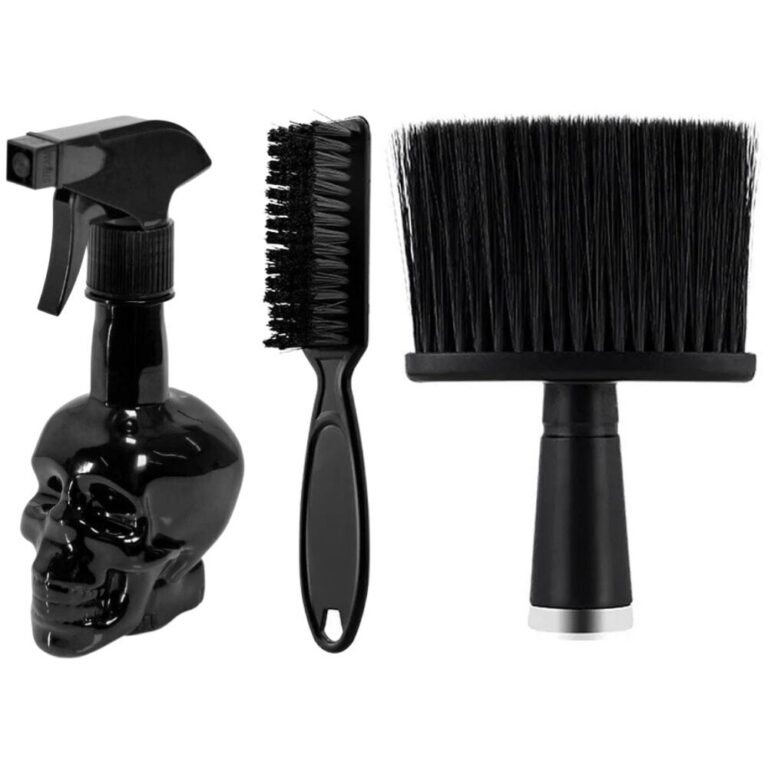 Kit Borrifador Caveira 500mL + Espanador Macio + E