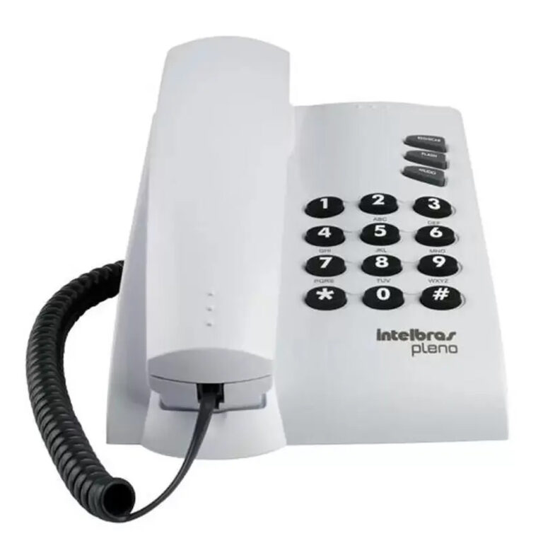 Telefone Com Fio Teléfone Alámbrico Pleno  Intel