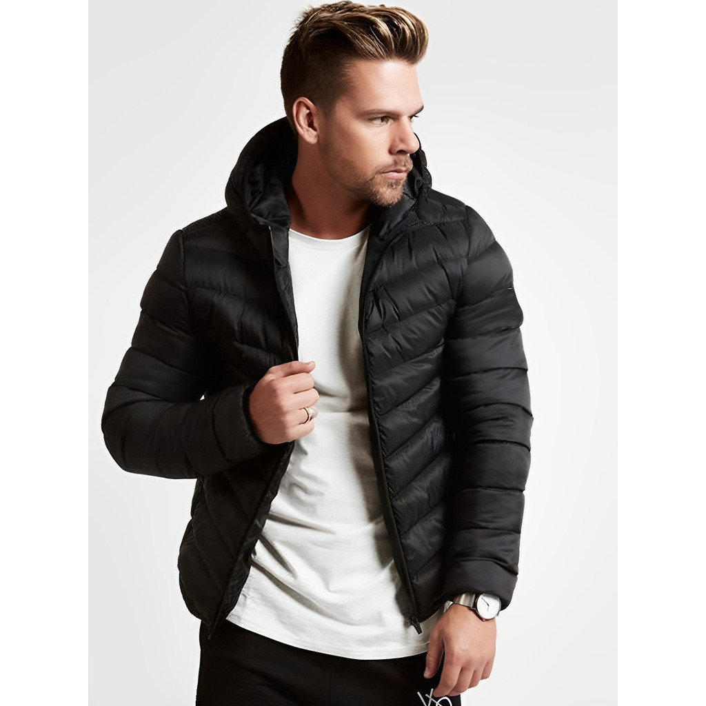 Jaqueta Masculina Bobojaco Puffer Quentinha para Inverno