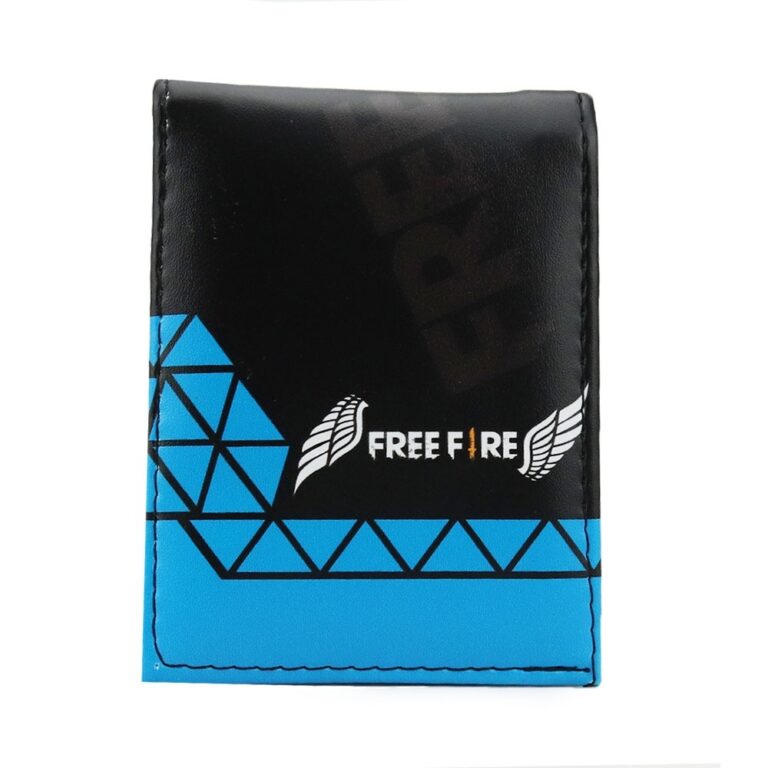 Carteira Infantil e adulto Free Fire De Couro Port