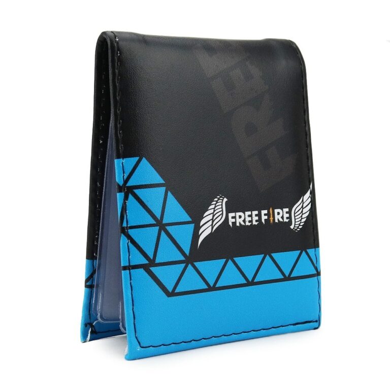 Carteira Jogo Free Fire De Couro Adulto e Infantil