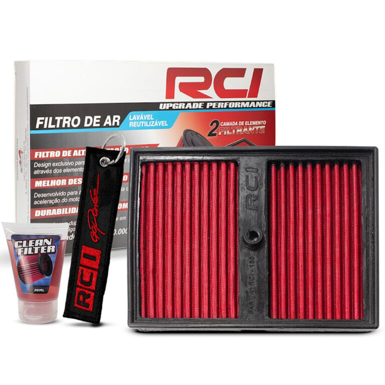 Filtro De Ar Motor Esportivo Inobx Race Chrome Vol