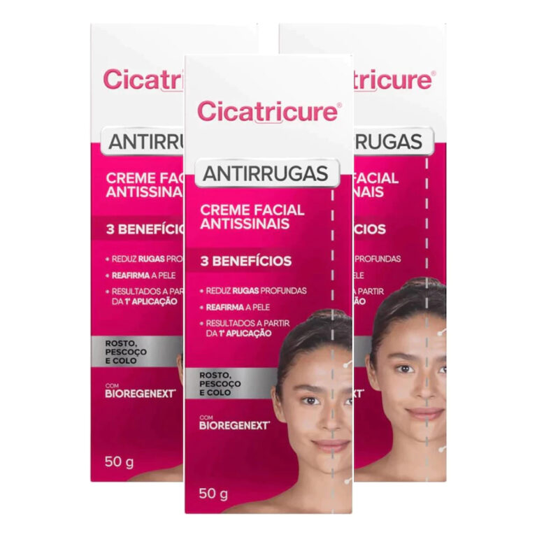 Creme Facial Cicatricure Antissinais 50g Rosto Pes