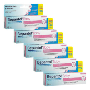 Kit 5 Bepantol Baby 30g: Proteção Essencial com 15% OFF! ✨