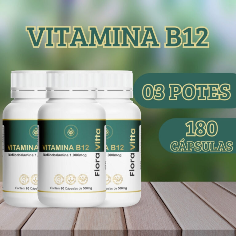 Vitamina B12 (Metilcobalamina) 1.000mcg | Energia,